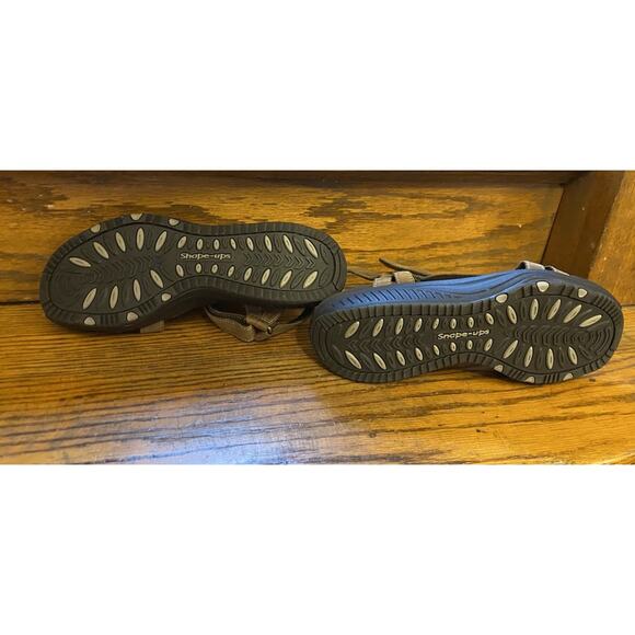 Skechers Shape Ups Dash Ankle Strap Comfort Sandals Women 8.5 Brown #12290 - Picture 10 of 10